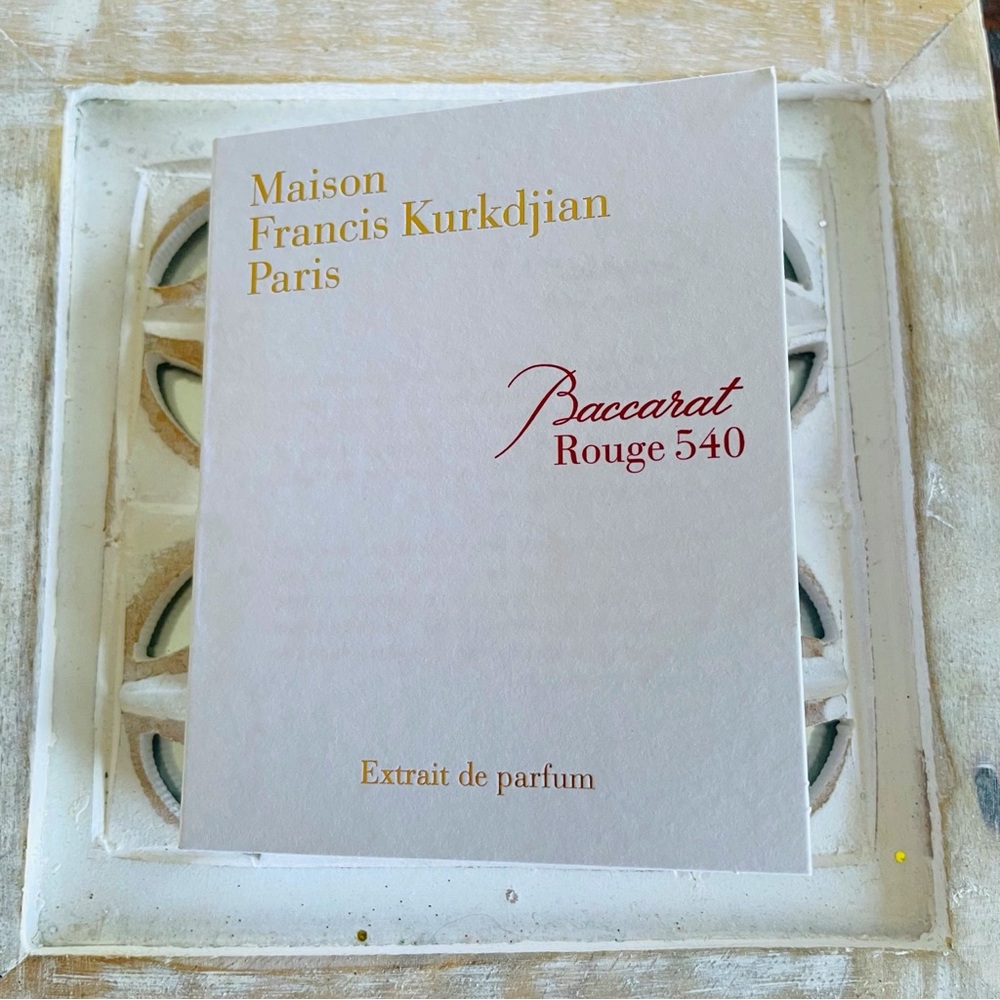 NEW Maison Francis Kurkdjian Baccarat Rouge 540 Extrait de Parfum Sample